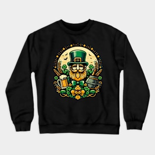 St. Patrick's Day Leprechaun Crewneck Sweatshirt